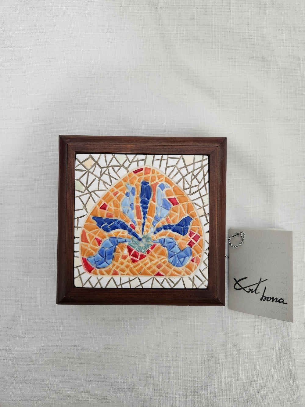 Spanish Handmade Mosaic Tile Art Trinket Box By ARTBONA